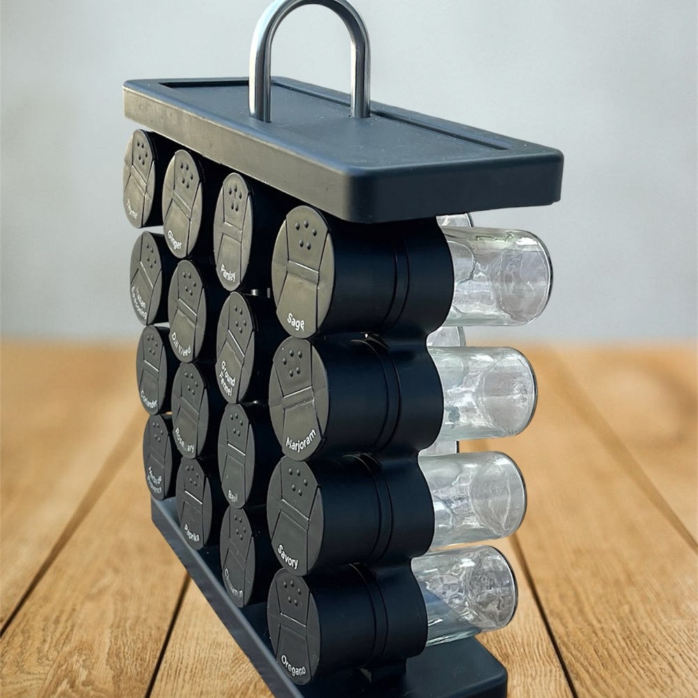 Olde Thompson 16 Spice Jar Rack